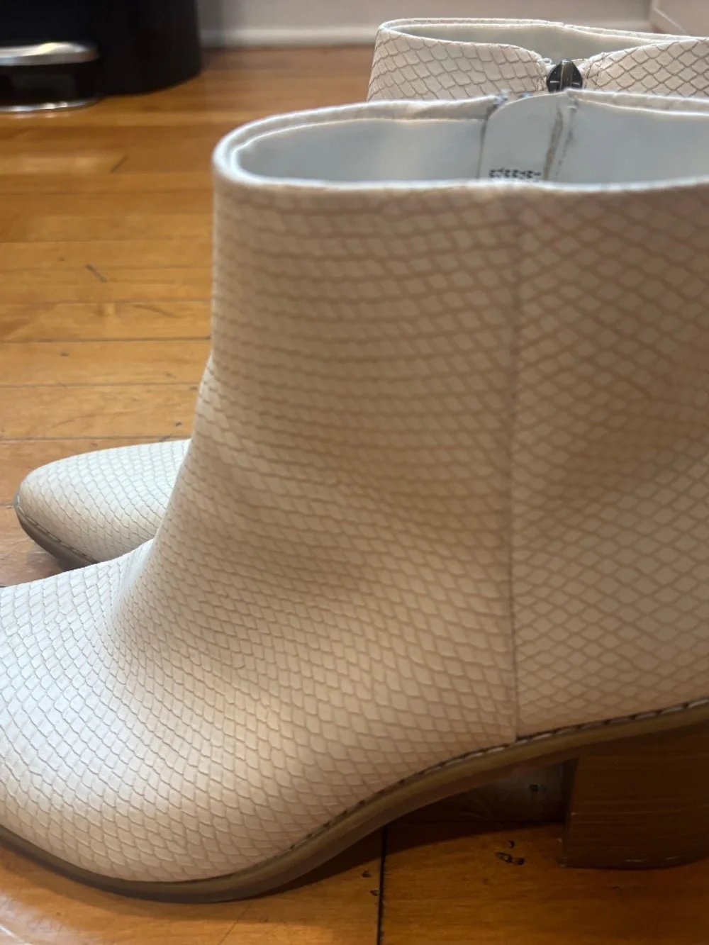Snake Print Booties